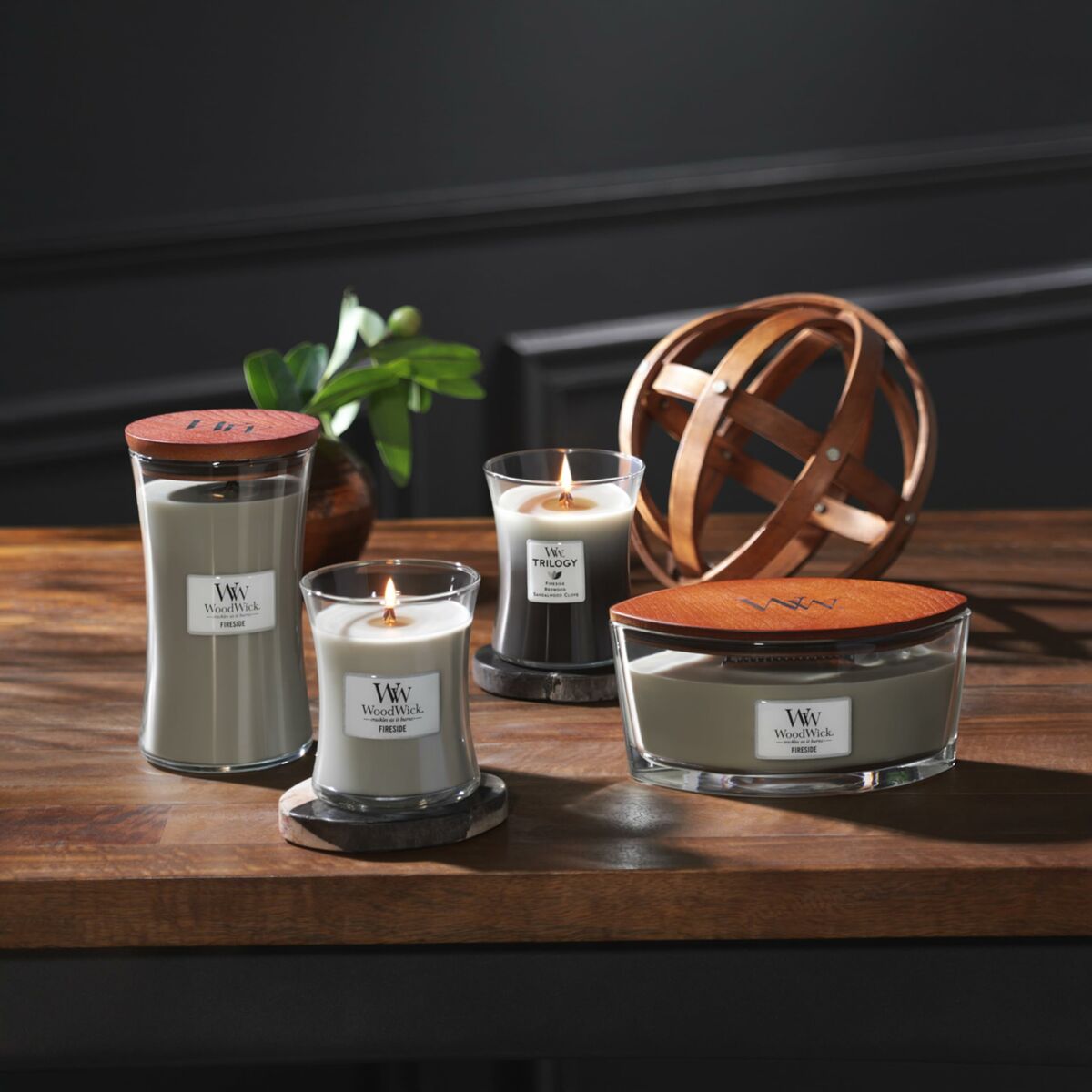 Duftlys Woodwick Ellipse Candles 453 g